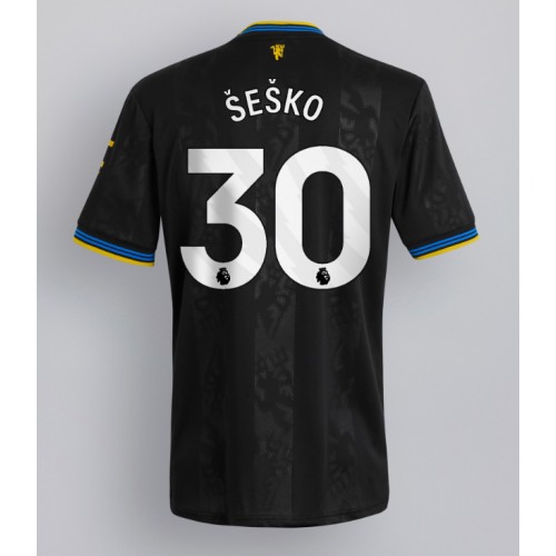 Manchester United Benjamin Sesko #30 Replika Tredje Tröja 2025-26 Kortärmad